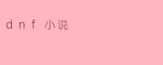 DNF小说主要讲述了什么内容?