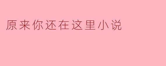 原来你还在这里小说