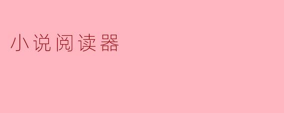 小说阅读器
