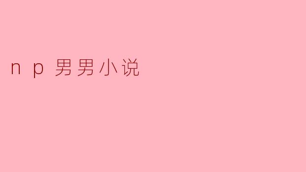 np男男小说