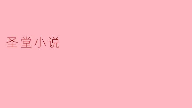 圣堂小说