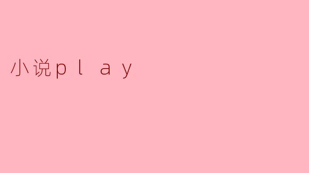 小说play