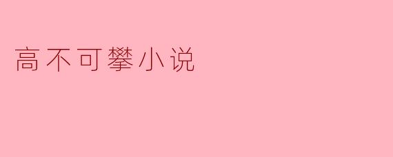 什么是“高不可攀”小说,它主要探讨了哪些主题?