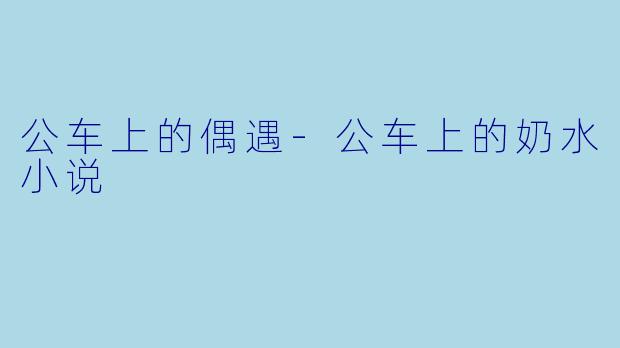 公车上的偶遇