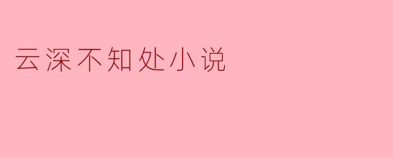 云深不知处小说