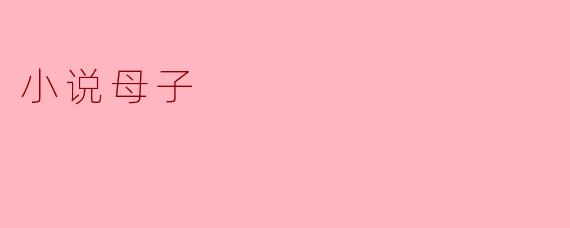 小说母子