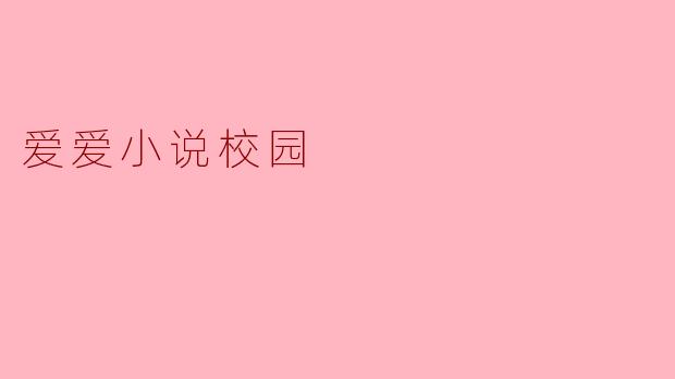 爱爱小说校园