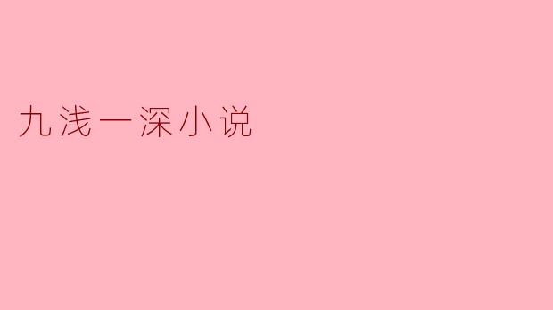 九浅一深小说