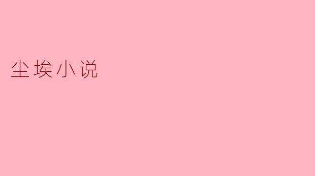 探索“尘埃小说”:寻觅生活中的细微之美