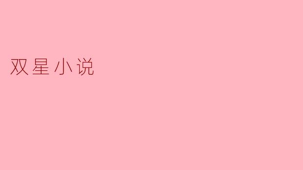 双星小说