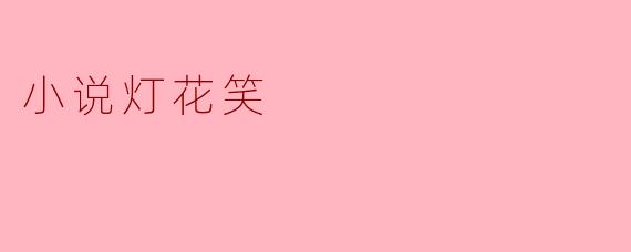 小说灯花笑