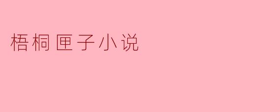 梧桐匣子小说