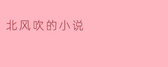 小说《北风吹》中,主角在暴风雪夜独自穿越荒原时,那段环境描写如何体现他内心的孤独与挣扎?