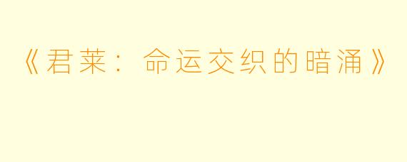 《君莱：命运交织的暗涌》