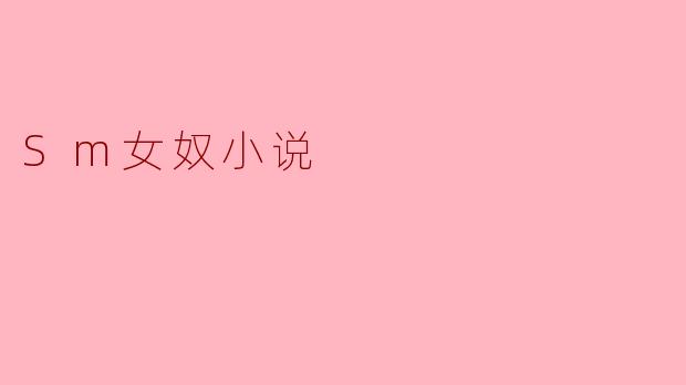 Sm女奴小说
