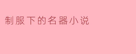 制服下的名器小说