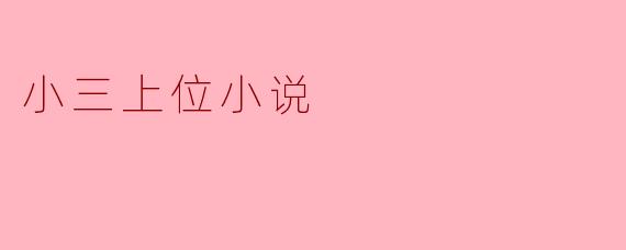 小三上位小说