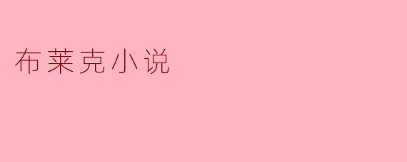 布莱克小说