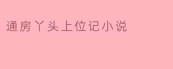 通房丫头上位记小说