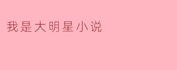 我是大明星小说