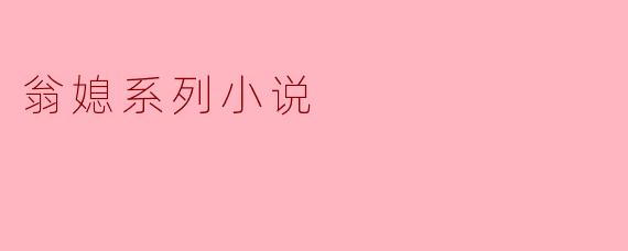 翁媳系列小说